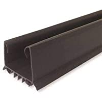 M-D Building Products 43337 M-D U-Shape Under Door Seal- 36 in L X 2-1-4 in W X 1-1-2 in H- 1-3-4 in Thick- Vinyl-